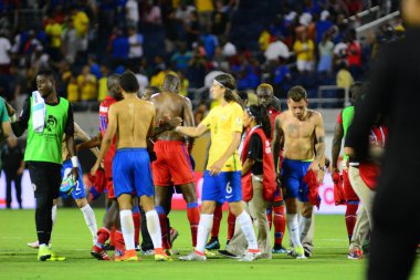Kosta Rika, Copa America Centenario sırasında Paraguay ile Orlando Florida 'daki Dünya Kampı Stadyumu' nda karşılaştı..  