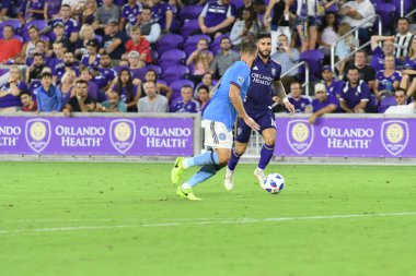 Orlando City 26 Temmuz 2018 'de Florida Exploria Stadyumu' nda NYC FC 'ye ev sahipliği yaptı. Fotoğraf: Marty Jean-Louis