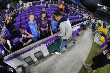 Orlando City SC, 10 Mart 2018 'de Orlando City Stadyumu' nda Minnesota United FC 'ye ev sahipliği yaptı..  