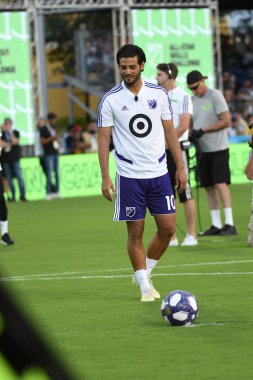 30 Temmuz 2019 'da Orlando Florida' da Disney 'in Vahşi Spor Dünyası' nda MLS All-Star Yetenek Yarışması.