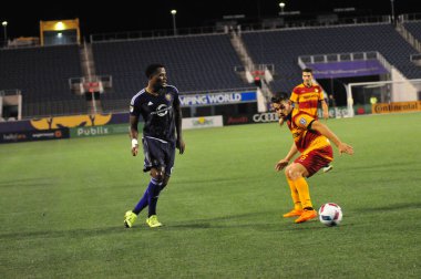 Orlando City SC, 29 Haziran 2016 'da Orlando Florida' daki Kamp Dünyası Stadyumu 'nda Fort Lauderdale Strikers' a ev sahipliği yaptı..