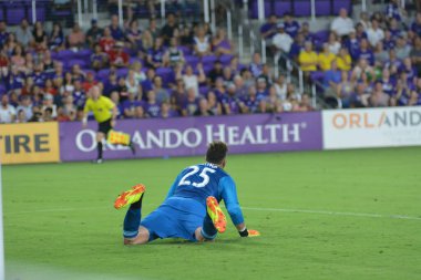 Orlando City 14 Temmuz 2018 'de Florida Exploria Stadyumu' nda Toronto FC 'ye ev sahipliği yaptı. Fotoğraf: Marty Jean-Louis