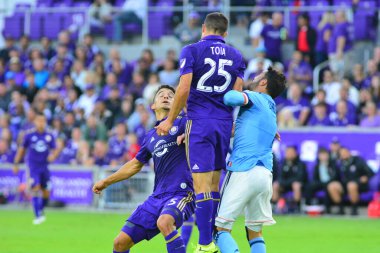 Orlando City, 5 Mart 2017 'de Orlando City Stadyumu' nda NYC FC 'ye ev sahipliği yaptı..