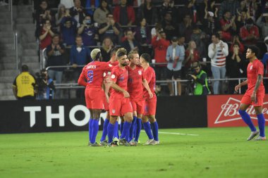 Amerikan Futbol Takımı 15 Kasım 2019 Cuma günü Orlando Florida 'daki Exploria Stadyumu' nda oynanan Concacaf Uluslar Ligi karşılaşmasında Kanada 'ya ev sahipliği yapmaktadır.