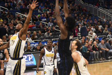 Orlando Magic, 31 Ocak 2019 'da Orlando Florida' daki Amway Center 'da Indiana Pacers' a ev sahipliği yapıyor..