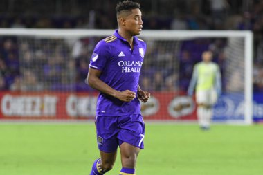 Orlando City 26 Temmuz 2018 'de Florida Exploria Stadyumu' nda NYC FC 'ye ev sahipliği yaptı. Fotoğraf: Marty Jean-Louis