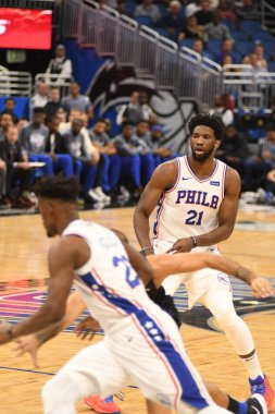 Orlando Magic, Philadelphia 76ers 'ı 14 Kasım 2018' de Orlando Florida 'daki Amway Center' da ağırlıyor.. 