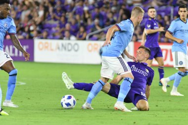 Orlando City 26 Temmuz 2018 'de Florida Exploria Stadyumu' nda NYC FC 'ye ev sahipliği yaptı. Fotoğraf: Marty Jean-Louis