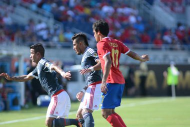 Kosta Rika, Copa America Centenario sırasında Paraguay ile Orlando Florida 'daki Dünya Kampı Stadyumu' nda karşılaştı..