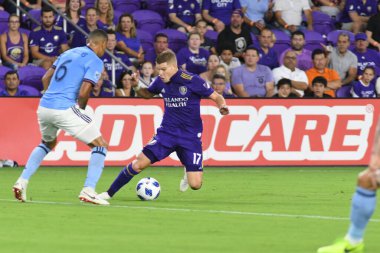 Orlando City 26 Temmuz 2018 'de Florida Exploria Stadyumu' nda NYC FC 'ye ev sahipliği yaptı. Fotoğraf: Marty Jean-Louis