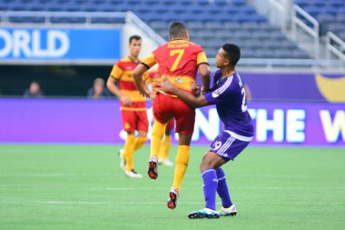 Orlando City SC, 29 Haziran 2016 'da Orlando Florida' daki Kamp Dünyası Stadyumu 'nda Fort Lauderdale Strikers' a ev sahipliği yaptı..