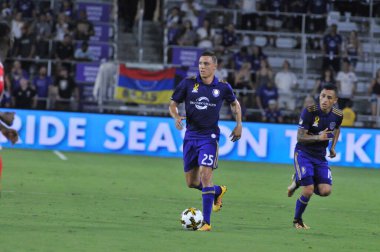 Orlando City 27 Eylül 2017 'de Orlando City Stadyumu' nda New England Devrimi 'ne ev sahipliği yaptı.. 