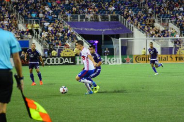 Orlando City, 24 Ağustos 2016 'da Orlando Florida' daki Kamp Dünyası Stadyumunda Toronto FC 'ye ev sahipliği yaptı..