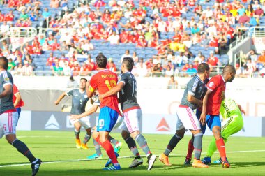 Kosta Rika, Copa America Centenario sırasında Paraguay ile Orlando Florida 'daki Dünya Kampı Stadyumu' nda karşılaştı.. 