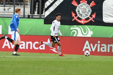 13 Ocak 2018 'de Orlando Florida' daki Spektrum Stadyumu 'nda düzenlenen Florida Kupası' nda Korucular Corinthianlara karşı..