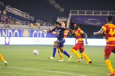 Orlando City SC, 29 Haziran 2016 'da Orlando Florida' daki Kamp Dünyası Stadyumu 'nda Fort Lauderdale Strikers' a ev sahipliği yaptı..