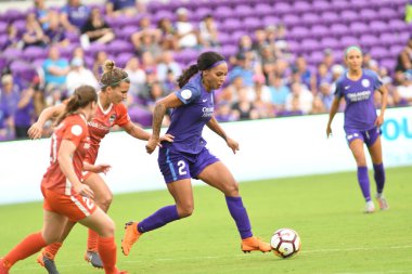 Orlando Pride, 27 Haziran 2018 tarihinde Orlando City Stadyumu 'nda Houston Dash' e ev sahipliği yaptı..  