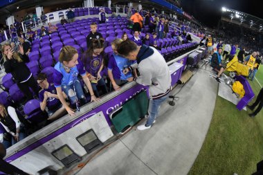 Orlando City SC, 10 Mart 2018 'de Orlando City Stadyumu' nda Minnesota United FC 'ye ev sahipliği yaptı..  
