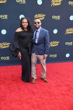 24 Mart 2018 Cumartesi günü Las Vegas 'taki Orleans Resort' ta düzenlenen 33. Yıldız Ödülleri Kırmızı Halı sırasında ünlüler.