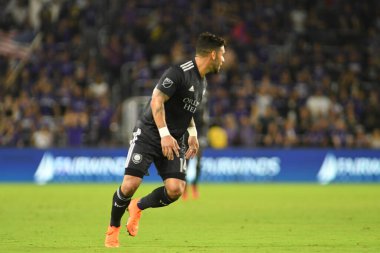 Orlando City 21 Nisan 2018 'de Orlando Florida' daki Exploria Stadyumu 'nda San Jose depremlerine ev sahipliği yaptı..  
