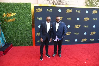 24 Mart 2018 Cumartesi günü Las Vegas 'taki Orleans Resort' ta düzenlenen 33. Yıldız Ödülleri Kırmızı Halı sırasında ünlüler.