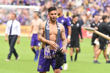 Orlando City, 31 Mart 2018 'de Orlando Florida' daki Exploria Stadyumu 'nda New York Red Bulls' a ev sahipliği yaptı..  