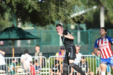 30 Temmuz 2019 'da Orlando Florida' daki Disney 'in Vahşi Spor Dünyası' nda düzenlenen MLS Allstar Haftası sırasında MLS Homegrown oyunu.