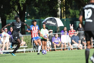 30 Temmuz 2019 'da Orlando Florida' daki Disney 'in Vahşi Spor Dünyası' nda düzenlenen MLS Allstar Haftası sırasında MLS Homegrown oyunu.