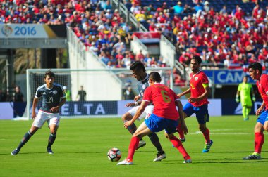 Kosta Rika, Copa America Centenario sırasında Paraguay ile Orlando Florida 'daki Dünya Kampı Stadyumu' nda karşılaştı.. 