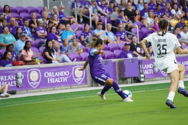 Foto Prides, 11 Mayıs 2019 Cumartesi günü Orlando City Stadyumu 'nda Portland Thorns FC' ye ev sahipliği yapıyor. Fotoğraf: Marty Jean-Louis