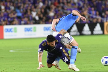 Orlando City 26 Temmuz 2018 'de Florida Exploria Stadyumu' nda NYC FC 'ye ev sahipliği yaptı. Fotoğraf: Marty Jean-Louis
