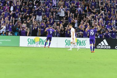 Orlando City SC, Atlanta United 'ı 13 Mayıs 2018' de Orlando City Stadyumu 'nda ağırladı.. 