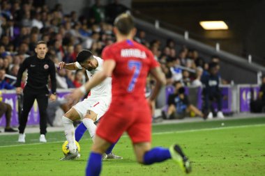 Amerikan Futbol Takımı 15 Kasım 2019 Cuma günü Orlando Florida 'daki Exploria Stadyumu' nda oynanan Concacaf Uluslar Ligi karşılaşmasında Kanada 'ya ev sahipliği yapmaktadır.
