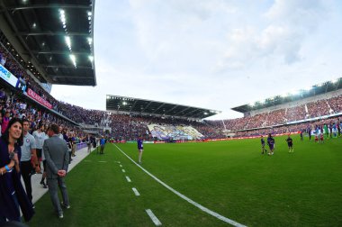 Orlando City, 5 Mart 2017 'de Orlando City Stadyumu' nda NYC FC 'ye ev sahipliği yaptı..  