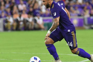 Orlando City 26 Temmuz 2018 'de Florida Exploria Stadyumu' nda NYC FC 'ye ev sahipliği yaptı. Fotoğraf: Marty Jean-Louis