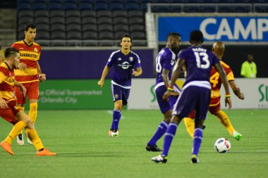 Orlando City SC, 29 Haziran 2016 'da Orlando Florida' daki Kamp Dünyası Stadyumu 'nda Fort Lauderdale Strikers' a ev sahipliği yaptı..