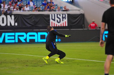 ABD Futbol Takımı 6 Eylül 2016 'da Jacksonville Florida EverBank Field' da Trinidad & Tobago 'ya ev sahipliği yaptı..