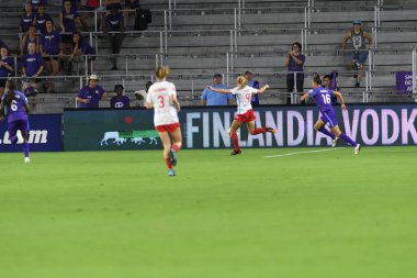 Orland Pride, 25 Ağustos 2018 'de Orlando Florida' daki Exploria Stadyumu 'nda Chicago Red Stars' a ev sahipliği yapıyor.. 