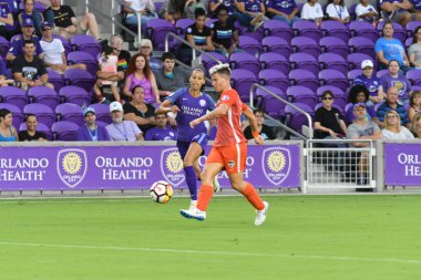 Orlando Pride 28 Haziran 2018 'de Orlando City Stadyumu' nda Houston Dash 'e ev sahipliği yaptı..  