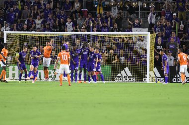 Orlando City SC, 22 Eylül 2018 'de Florida Exploria Stadyumu' nda Houston Dynamo 'yu ağırladı.. 