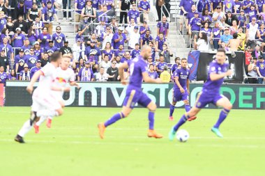 Orlando City, 31 Mart 2018 'de Orlando Florida' daki Exploria Stadyumu 'nda New York Red Bulls' a ev sahipliği yaptı.. 