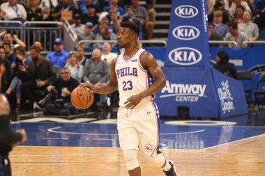 Orlando Magic, Philadelphia 76ers 'ı 25 Mart 2019' da Orlando Florida 'daki Amway Arena' da ağırlıyor.. 