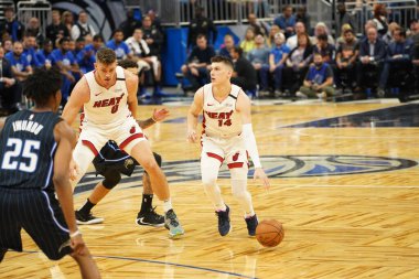 Orlando Magic 1 Şubat 2020 tarihinde Orlando Florida 'daki Amway Center' da Miami Heat 'e ev sahipliği yaptı.