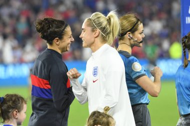 5 Mart 2020 'de Orlando Florida' daki Exploria Stadyumu 'nda düzenlenen 2020 SheBelieves Kupası' nda ABD - İngiltere Karşılaşması 