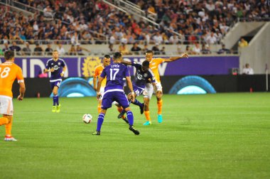 Orlando City SC, 8 Temmuz 2016 'da Orlando Florida' daki Camp World Stadyumu 'nda Houston Dynamo' ya ev sahipliği yaptı.. 