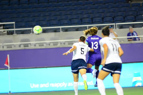 Orlando Pride Värd För Washington Spirit Camping World Stadium Orlando — Stockfoto