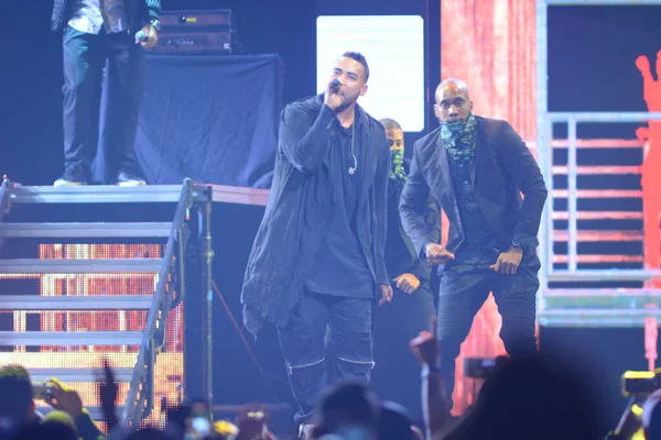 Daddy Yankee Don Omar Koncercie Amway Center Orlando Florydzie Sierpnia — Zdjęcie stockowe