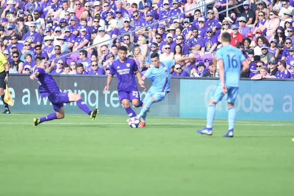 Orlando City Empfängt März 2019 Den New York City Orlando — Stockfoto