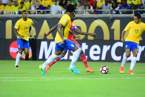 Brezilya, 8 Haziran 2016 tarihinde Orlando Florida 'daki Copa America Centenario' da Haiti ile karşılaştı..