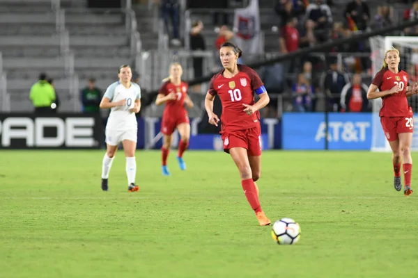 ABD, 7 Mart 2018 tarihinde Orlando City Stadyumu 'ndaki SheBelives Kupası' nda İngiltere ile karşı karşıya geldi..  